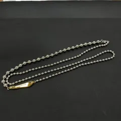 CHIEKO+ チエコプラス　ボールゴールドネックレス　ゴールドネックレス チエコプラス ウォンキーボールネックレス chieko+ - メルカリ