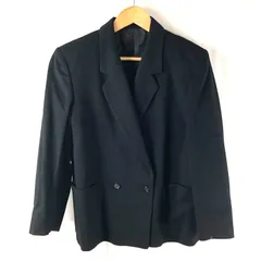バーバリー BURBERRY ジャケット サイドポケット 裏地付き 袖ボタン 黒 946850のサムネイル