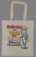 【中古】バッグ チャリティートートバッグ 「24時間テレビ44 (2021年)」
