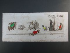 エッチング　ボリスオクライン　「Dirty Dogs」　風刺画のサムネイル