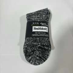 ヘルスニット　ソックス　靴下 Healthknit  SOCKS　日本製　新品　グレー