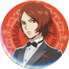 ペルソナ 25th 大展覧会 所沢 サクラタウン 缶バッジ 主人公 周防達哉 ペルソナ 25th 大展覧会 所沢 サクラタウン 缶バッジ 主人公