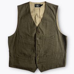 RRL 25ssMプリントインディゴフリースベストMNRRVST1N220004 - メルカリ