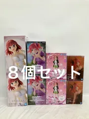 未開封 五等分の花嫁 中野二乃 フィギュア 4種8個セット LFK576 f107