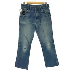 70’s レアタグ　scovil zip LEE チェックフレアパンツ　ダブル USA製 70s フレアパンツ チェック柄 scovillジッパー - メルカリ