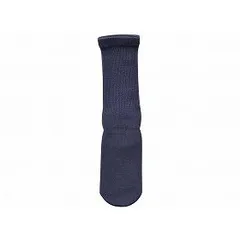 神戸生絲 紳士極上しめつけません綿混ソックス ネイビー 24～28 5951 介護用品 （1点）
