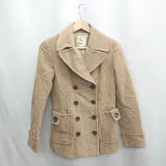 ◇ ⊇◎ 組曲 クミキョク 長袖 コート サイズ2 キャメル系 レディース E  【1412260031295】