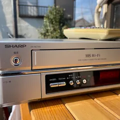 SHARP シャープ VHS ビデオ一体型 DVDプレーヤー DV-NC700 SHARP シャープ VHS ビデオ一体型 DVDプレーヤー DV-NC700