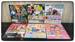 ポケットモンスター　ガシャポン台紙 　６枚セット③　■バンダイ■　■タカラトミー■