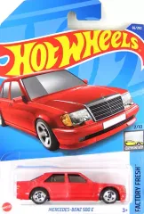【中古】ミニカー 1/64 MERCEDES-BENZ 500 E(レッド) 「Hot Wheels FACTORY FRESH」 [HCT95-M7C8]