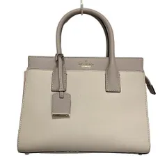 Kate spade(ケイトスペード) ハンドバッグ キャメロンストリート スモールキャンダス PXRU5957 ベージュ×グレーベージュ×ピンク レザー