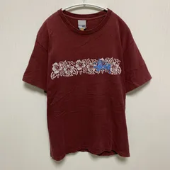 ステューシー ハイビスカス柄 Tシャツ Mサイズ USA製 白タグ 紺タグ オールド ビンテージ 90s