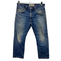 Levi's 505 デニムパンツ W33 ブルー リーバイス ジップアップ カジュアル アメカジ ジーンズ 古着卸 アメリカ仕入 2506-586