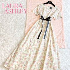 希少 新品 ローラアシュレイ ヴィンテージ 花柄 リネン コットン