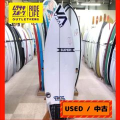 【ムラスポOUTLET公式】中古サーフボード USED　SUPER BRAND　スーパーブランド　テーザー　TAZER 5’10　PU　ショートボード　サーフィン　ムラサキスポーツ　OUTLET アウトレット