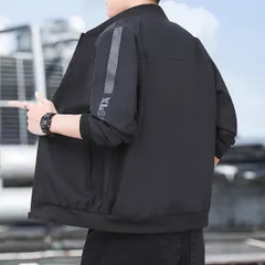 種類67：4XL617/Q：無地ジャケット 薄手ミリタリ メンズ ファッション 服 用 オシャレ シンプル 大人 かっこいい ストリート 夏コーデ トップス  薄手 カジュアル ジャケット アウター ウェア 