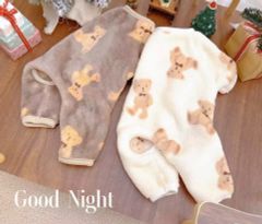 【新品、未使用】犬服　ペット服　子犬服　犬用パジャマ　部屋着　お洒落