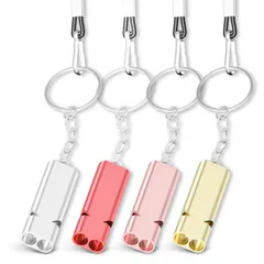 【数量限定】生存 ハイキング キャンプ コーチ ジム 学校 審判 アウトドア ネックストラップ付き PolySky 装備 救援 防災 ライフガード 笛 ホイッスル