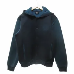 アルマーニエクスチェンジ A/X ARMANI EXCHANGE 18AW ワッペン付 ブルゾン ロゴ 紺 ネイビー Mのサムネイル