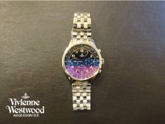【新品・未使用】【廃版モデル】Vivienne Westwood（ヴィヴィアンウエストウッド）Chronograph ＋5゜レディス腕時計