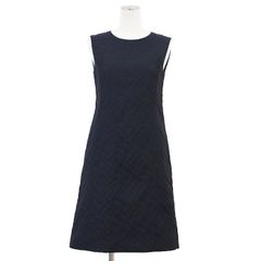 CHANEL - CHANEL シャネル P42939 メタリック ボーダー パイル ニット ガウン カーディガン ワイドスリーブ カシミヤ×コットン クローバー ボタン ポケット有 レディース サイズ 38 レッド ホワイト ブルー フランス製 カール・ラガーフェルド期 CHANEL - CHANEL シャネル P42939 メタリック ボーダー パイル