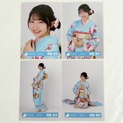 f115 日向坂46 藤嶌果歩 2025年振袖 4枚コンプ