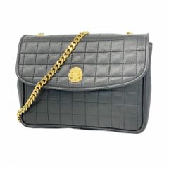 クリスチャン・ディオール(Christian Dior) クリスチャンディオール ショルダーバッグ レザー ブラック レディース
