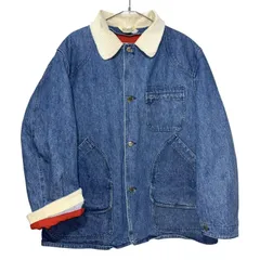 USA製 70-80s L.L.BEAN DENIM HUNTING JKT XL デニムハンティングジャケット ライナー付 古着