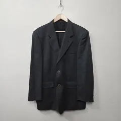 本物 バレンシアガ 2B ピークド テーラード ドレス ジャケット 34 国内発】BALENCIAGA オーバーサイズ ダブルブレスト ブレザー