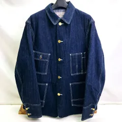 希少】WAREHOUSE ヘリンボーンカバーオール チェーンステッチ 希少