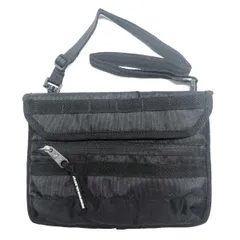 インディスペンサブル INDISPENSABLE バッグ タブレットバッグ 9.7インチ 斜めがけバッグ 14522700 080 IDP TABLETBAG PADPIT ガジェットケース ショルダーバッグ ブラック＋グレー系のサムネイル