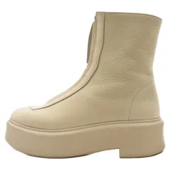 THE ROW (ザロウ) Zipped Boot 1 レザー ジップドブーツ ブ スウェード レディースのサムネイル