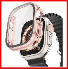 【送料無料 】 44mm_ローズゴールド 【2023強化版】AMAPC for Apple Watch ケース 40mm 41mm 44mm 45mm 対応 と