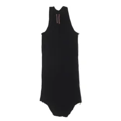 RICK OWENS リックオウエンス ストレッチ リブ編み ニット マッスル タンクトップ 切りっぱなし ブラック 黒 トップス 【メンズ】のサムネイル