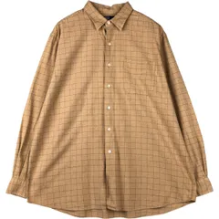 古着 ラルフローレン Ralph Lauren MARLOWE 長袖 コットンチェックシャツ メンズXL相当/eaa591757