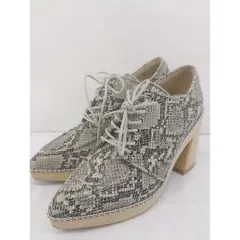 ◇ ESPERANZA エスペランサ レースアップ パンプス シューズ サイズS ホワイト系 レディース  【中古】 【1205260000619】