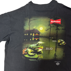90s Budweiser Frog バドワイザー Tシャツ XLサイズ ヴィンテージ 酒 アルコール Vintage ヴィンテージ ビンテージ カエル
