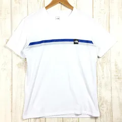 【Men's M ホワイト系】 The North Face ( ザ・ノースフェイス ) ショートスリーブ ボックスロゴ ライン ティー S/S Box Logo Line Tee Tシャツ NT32086 Asian Men's  化繊 シ