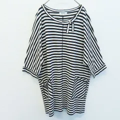 ソニアリキエル SONIA RYKIEL チュニック ボーダー リボン 大きいサイズ [x965009]のサムネイル