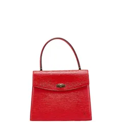 LOUIS VUITTON エピ カスティリアンレッド レザー お値引可能⭕️ LOUIS VUITTON エピ カスティリアンレッド レザー お値引可能