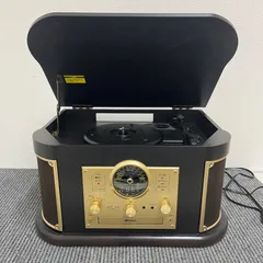 【最安値に挑戦】YAMAZEN MRP-M100CR(DB)レコードプレーヤー MRP-M100CR(DB) マルチレコードプレーヤー リモコン付き(CD