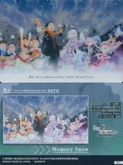 [중고] 애니메이션계 토레카 SP-3:Re:제로부터 시작하는 이세계 생활 Memory Snow
