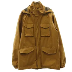 エルエルビーン マウンテンジャケット M キャメル L.L.Bean ブランドロゴ フラップポケット ドローコード付き アウトドア メンズ