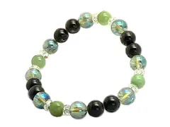 誕生石 ブレスレット(5月) パワーストーン 天然石 メンズ レディース(16cm)