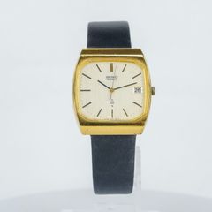 【美品】SEIKO セイコー 5 ボーイズ クォーツ腕時計 金メッキ 7832-5000 電池新品　 #1814