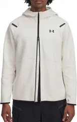 【送料無料】 アンダーアーマー メンズ パーカー・スウェット アウター Under Armour Men's Unstoppable Fleece Full-Zip Hoodie Stone/Black