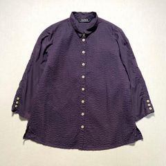 ヤッコマリカルド 波型ピンタック コットン シャツ 0 - メルカリ