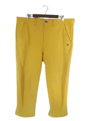 ルコックスポルティフ le coq sportif パンツ ゴルフ ロング ストレッチ 裏起毛 ロゴ ワンポイント イエロー サイズ105 QQQのサムネイル