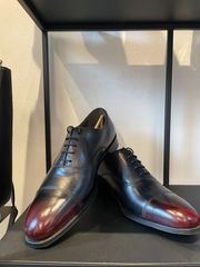 バジョルゴ BajoLugo ストレートチップ ブラック/ワイン 24.5cm25.5cm27.0cm  (BG-338) SAMPLE商品