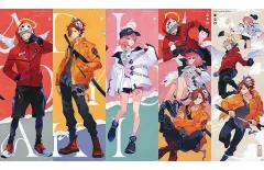 【中古】ポスター 全5種セット オリジナルミニポスター だるまいずごっど＆ありさか＆nqrse(なるせ) 「大妖怪×ローソン」 対象ゼリー飲料購入特典